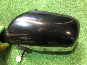 左ミラー SUBARU LEGACY OEM 91031AG032VW BP5 2004 BLACK 32J