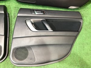 Door trim panels SUBARU LEGACY OEM 94279AG110JC, 94279AG100JC, 94239AG670JC, 94239AG660JC BP5 2004 BLACK 32J