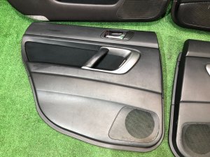 Door trim panels SUBARU LEGACY OEM 94279AG110JC, 94279AG100JC, 94239AG670JC, 94239AG660JC BP5 2004 BLACK 32J