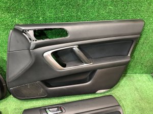 Door trim panels SUBARU LEGACY OEM 94279AG110JC, 94279AG100JC, 94239AG670JC, 94239AG660JC BP5 2004 BLACK 32J