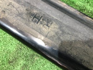 Right sill SUBARU LEGACY OEM 96051AG000VW BP5 2004 BLACK 32J