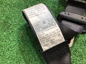 Cintos de segurança traseiros SUBARU LEGACY OEM 64660AG100JC, 64660AG110JC, 64680AG100JC BP5 2004 BLACK 32J