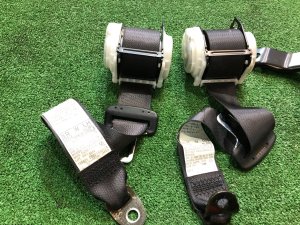 Cintos de segurança traseiros SUBARU LEGACY OEM 64660AG100JC, 64660AG110JC, 64680AG100JC BP5 2004 BLACK 32J