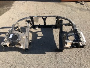 Radiator core support SUBARU LEGACY OEM 53060AG0009P, 53060AG0209P, 51231AG0009P, 53020AG0109P BP5 2004