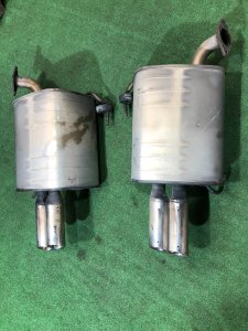 Бочки глушителя STI SUBARU LEGACY OEM 44200AJ050, 44300AJ090, 44300AJ080 BR9 BRG BRM 2011 EJ255