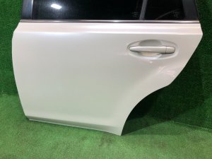 左后门 SUBARU LEGACY OEM 60409AJ0729P BR9 BRG BRM 2011 White Pearl 37J