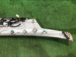 バックドアガーニッシュ SUBARU LEGACY OEM 91119AJ080WU BR9 2011 White Pearl 37J