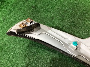 バックドアガーニッシュ SUBARU LEGACY OEM 91119AJ080WU BR9 2011 White Pearl 37J