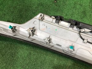 バックドアガーニッシュ SUBARU LEGACY OEM 91119AJ080WU BR9 2011 White Pearl 37J