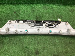 バックドアガーニッシュ SUBARU LEGACY OEM 91119AJ080WU BR9 2011 White Pearl 37J