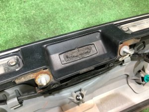 バックドアガーニッシュ SUBARU LEGACY OEM 91119AJ080WU BR9 2011 White Pearl 37J
