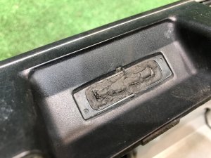 バックドアガーニッシュ SUBARU LEGACY OEM 91119AJ080WU BR9 2011 White Pearl 37J