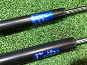 Amortiguadores del portón del maletero SUBARU EXIGA OEM 63269YC000, 63269YC010 YA5 2009 Black D4S