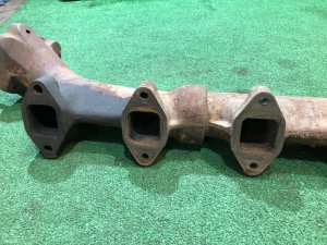 Coletor de escape комплект ISUZU GIGA OEM 1-17141-218-0, 1-17141-219-0 CXZ82K1D 2007 12PE1