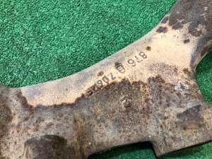 Coletor de escape комплект ISUZU GIGA OEM 1-17141-218-0, 1-17141-219-0 CXZ82K1D 2007 12PE1