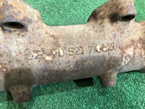 Coletor de escape комплект ISUZU GIGA OEM 1-17141-218-0, 1-17141-219-0 CXZ82K1D 2007 12PE1