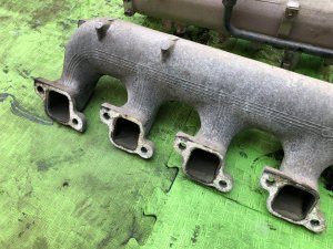 ท่อร่วมไอดี ISUZU GIGA OEM 1-12211-536-0, 1-12211-535-0 CXZ82K1D 2007 12PE1